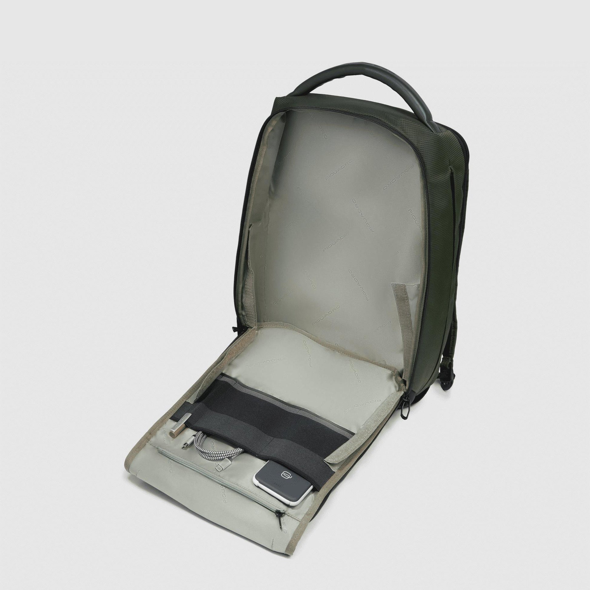 PIQUADRO Zaino porta PC 15,6' Verde 