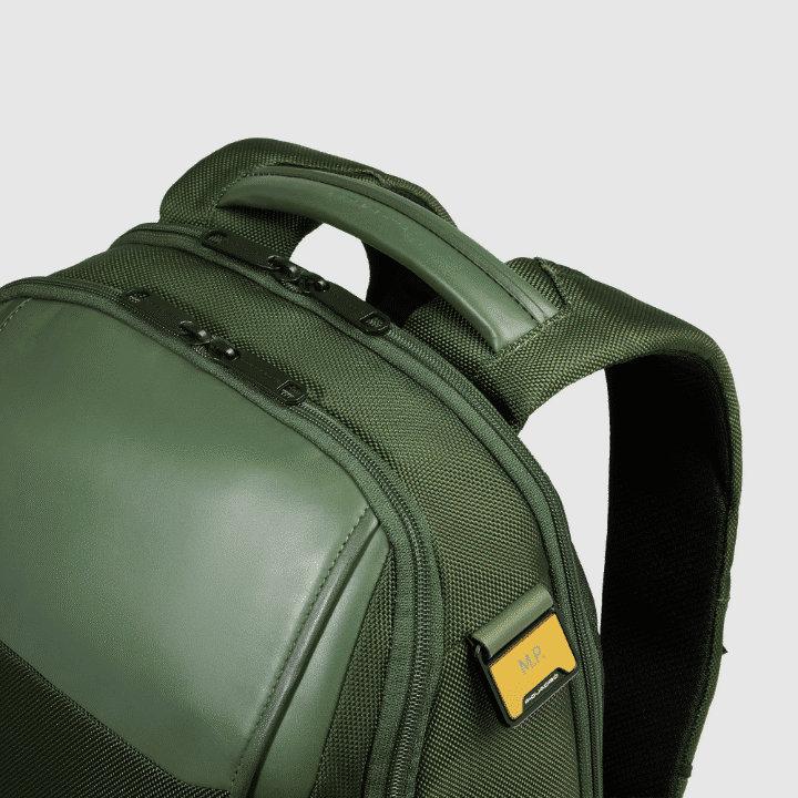 PIQUADRO Zaino porta PC15,6'' Verde 