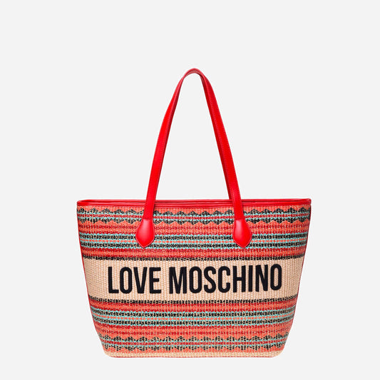 Love Moschino Moschino borsa a spalla MULTICOLOR/ROSSO 