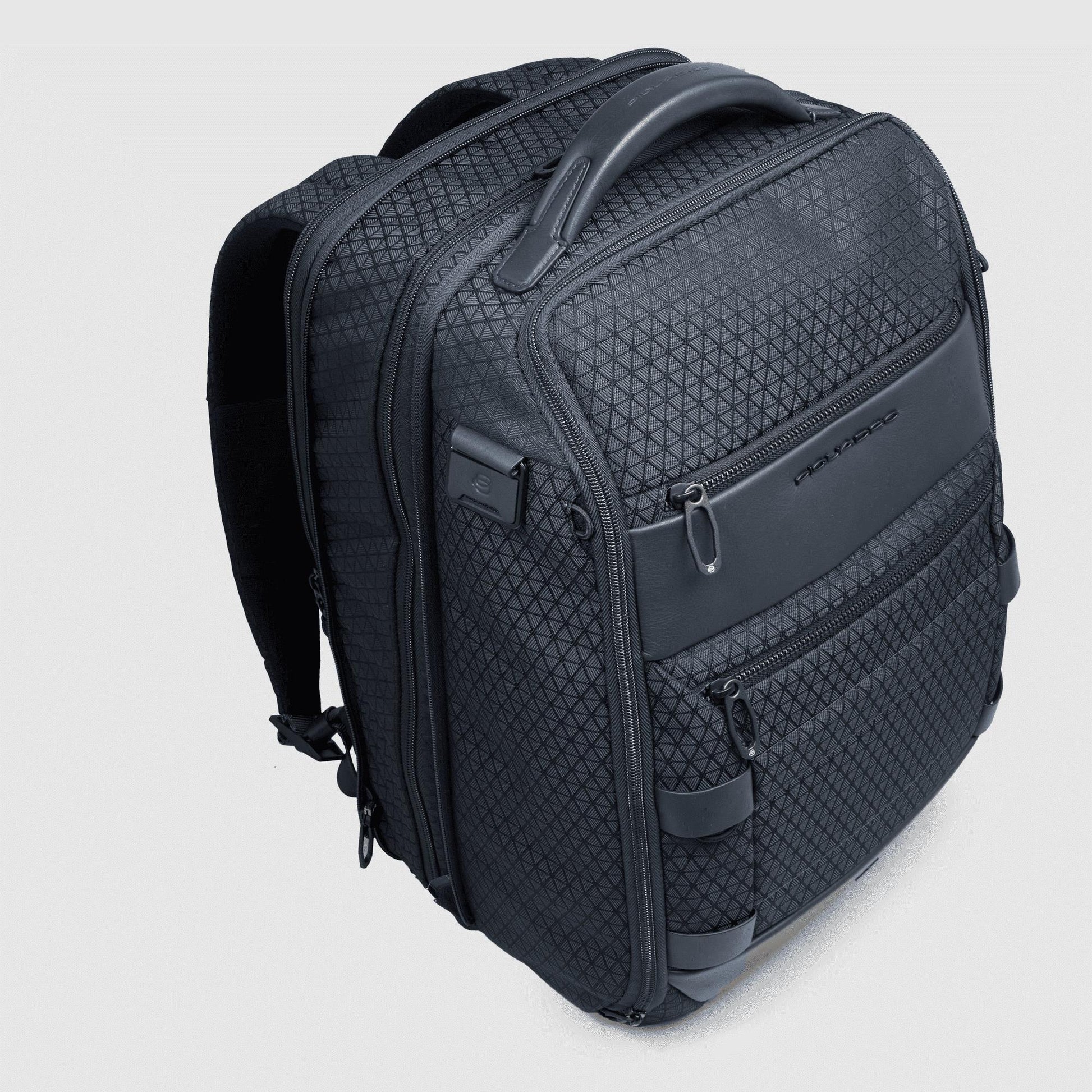 PIQUADRO Zaino da viaggio modulare porta pc e iPad® Blu 