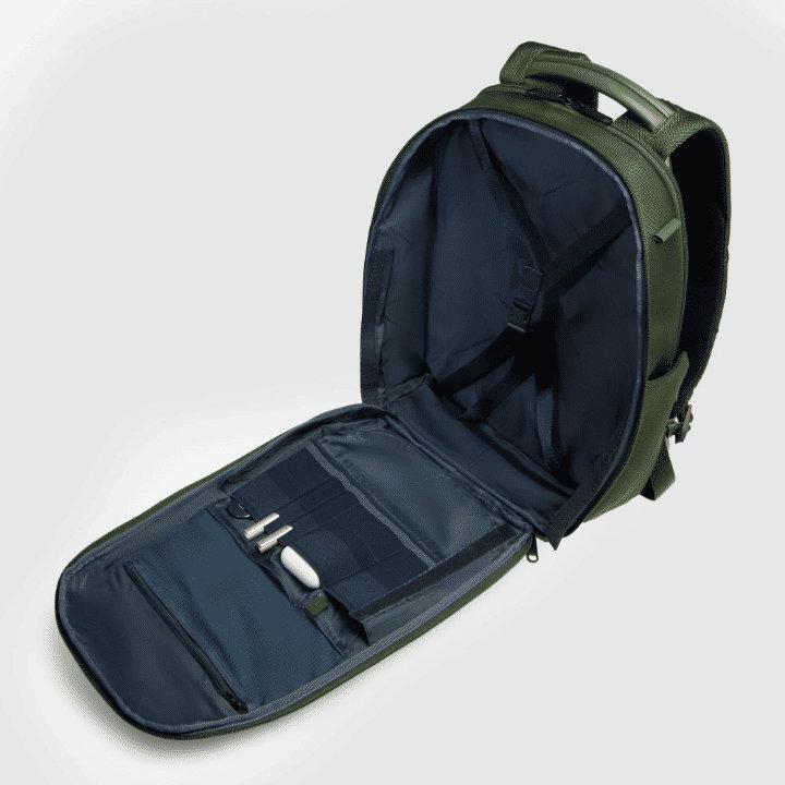 PIQUADRO Zaino porta PC15,6'' Verde 
