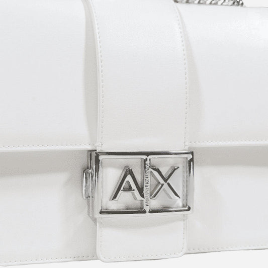 ARMANI EXCHANGE Borsa piccola a tracolla Off White 