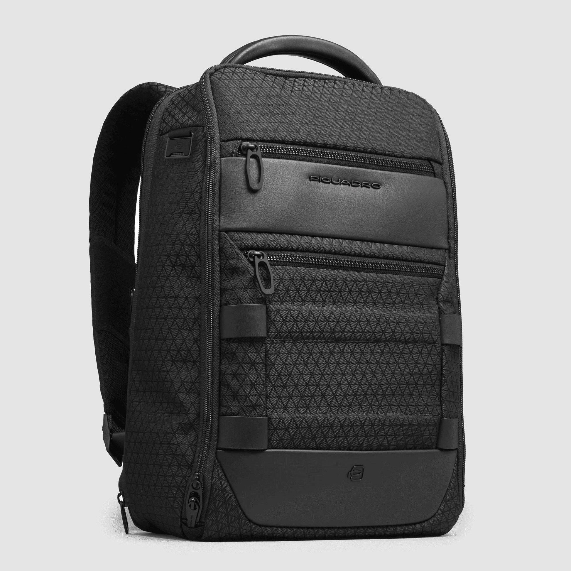 PIQUADRO Zaino da viaggio modulare porta pc e iPad® Nero 