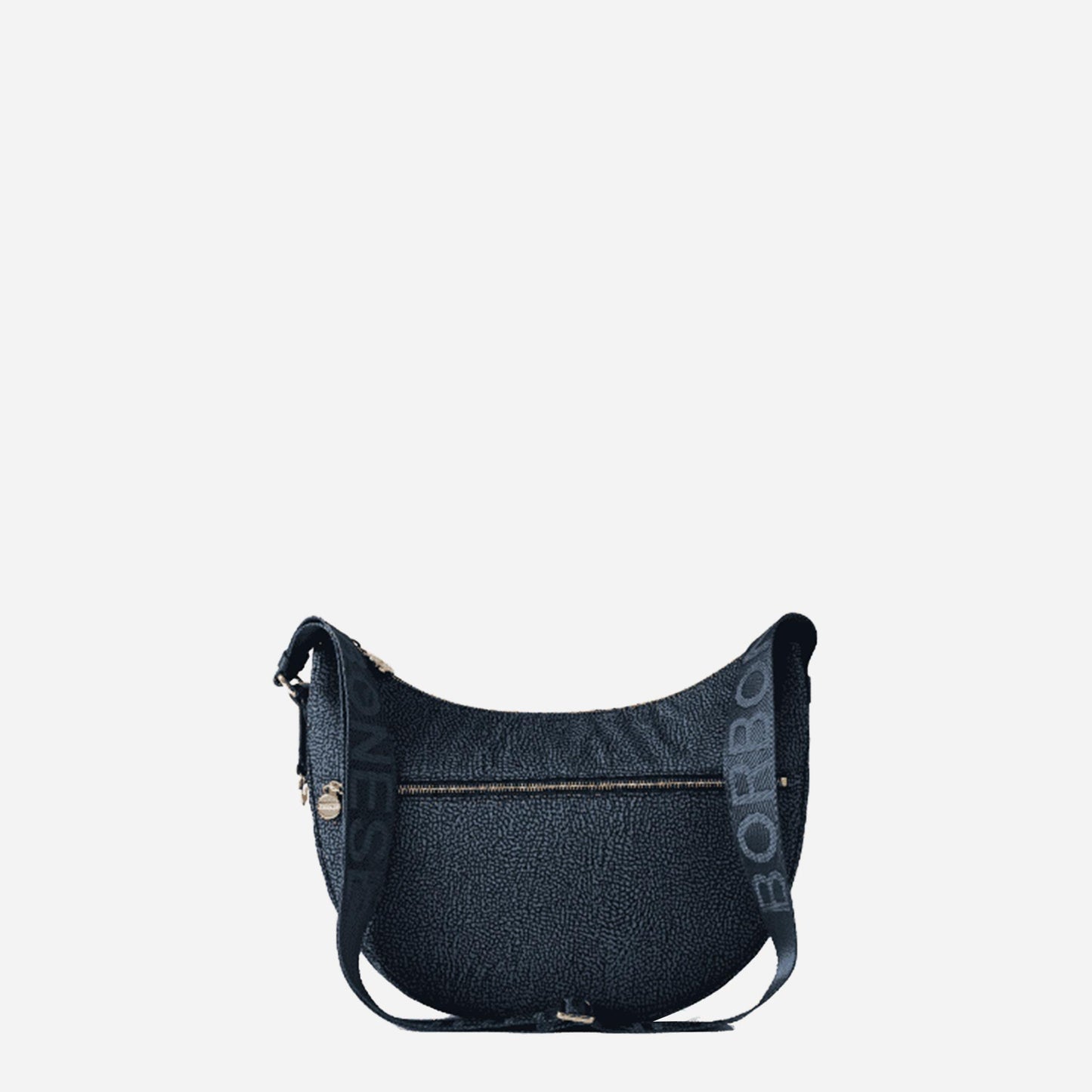borbonese ECO LINE LUNA BAG MIDDLE Blu lapis 