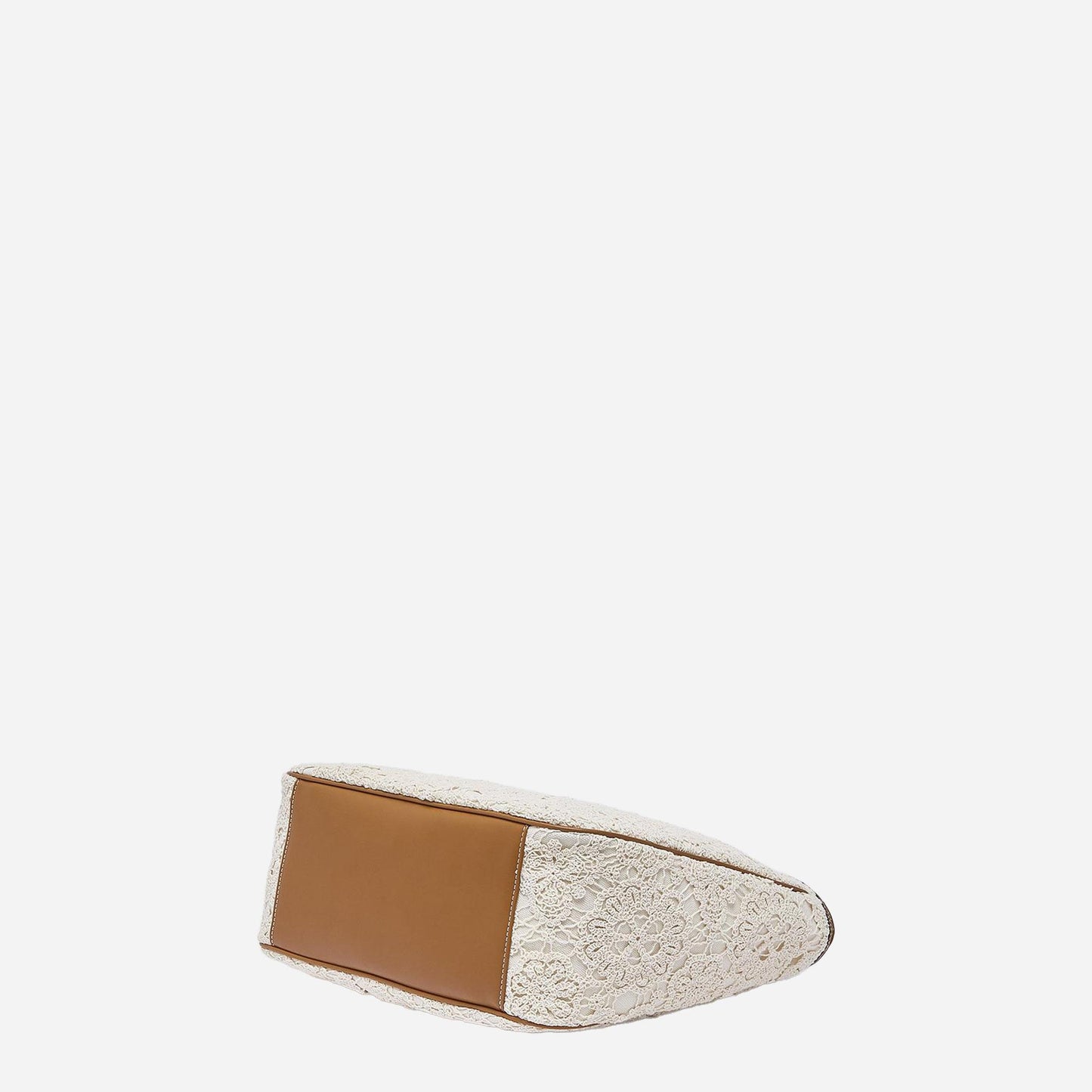 LIU JO Borsa tote grande in pizzo CREAM 