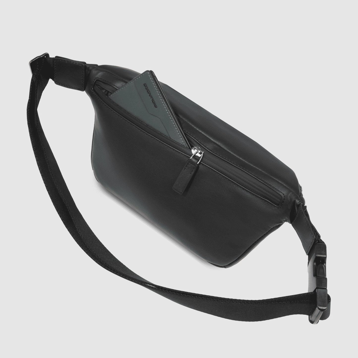 PIQUADRO Marsupio in pelle Nero 