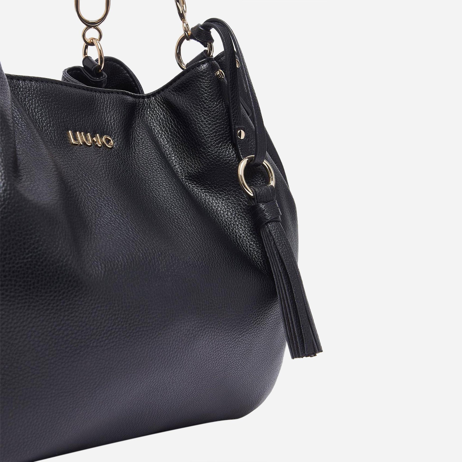 LIU JO Borsa a spalla media BLACK 
