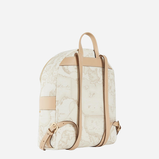 ALVIERO MARTINI Geo White Zaino medio con logo 1° Classe Geo White 