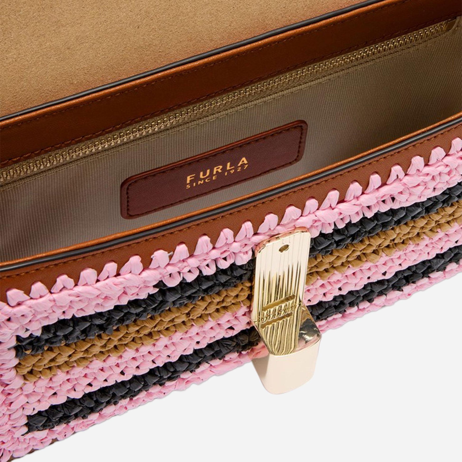 FURLA Furla Iride Borsa A Tracolla Small TONI COGNAC 