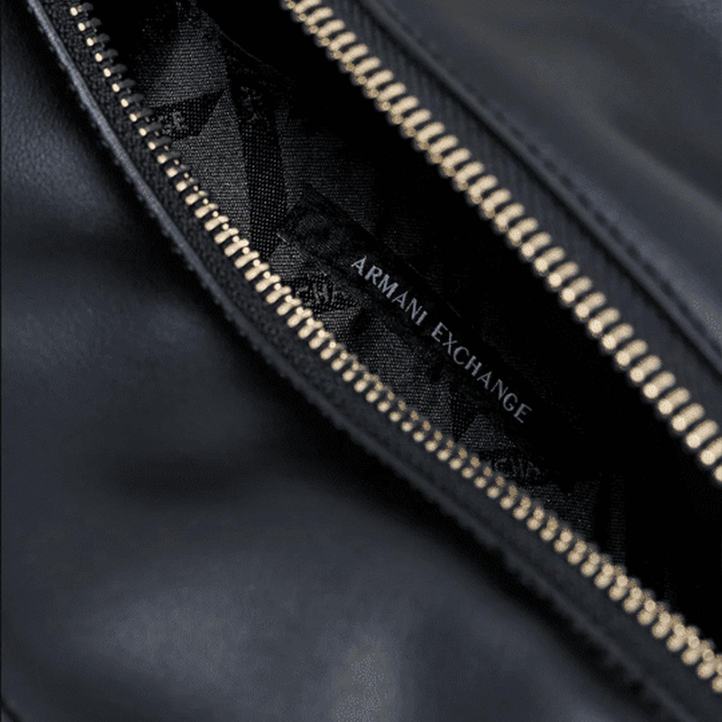 ARMANI EXCHANGE Borsa a spalla ecopelle BLACK 