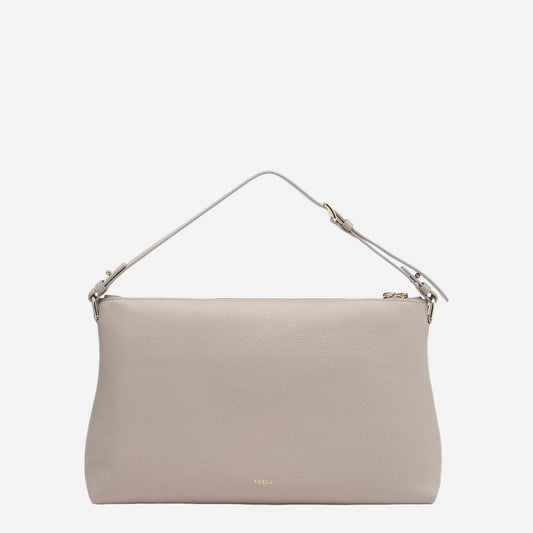 FURLA Furla Debby Borsa A Spalla Large LINEN 