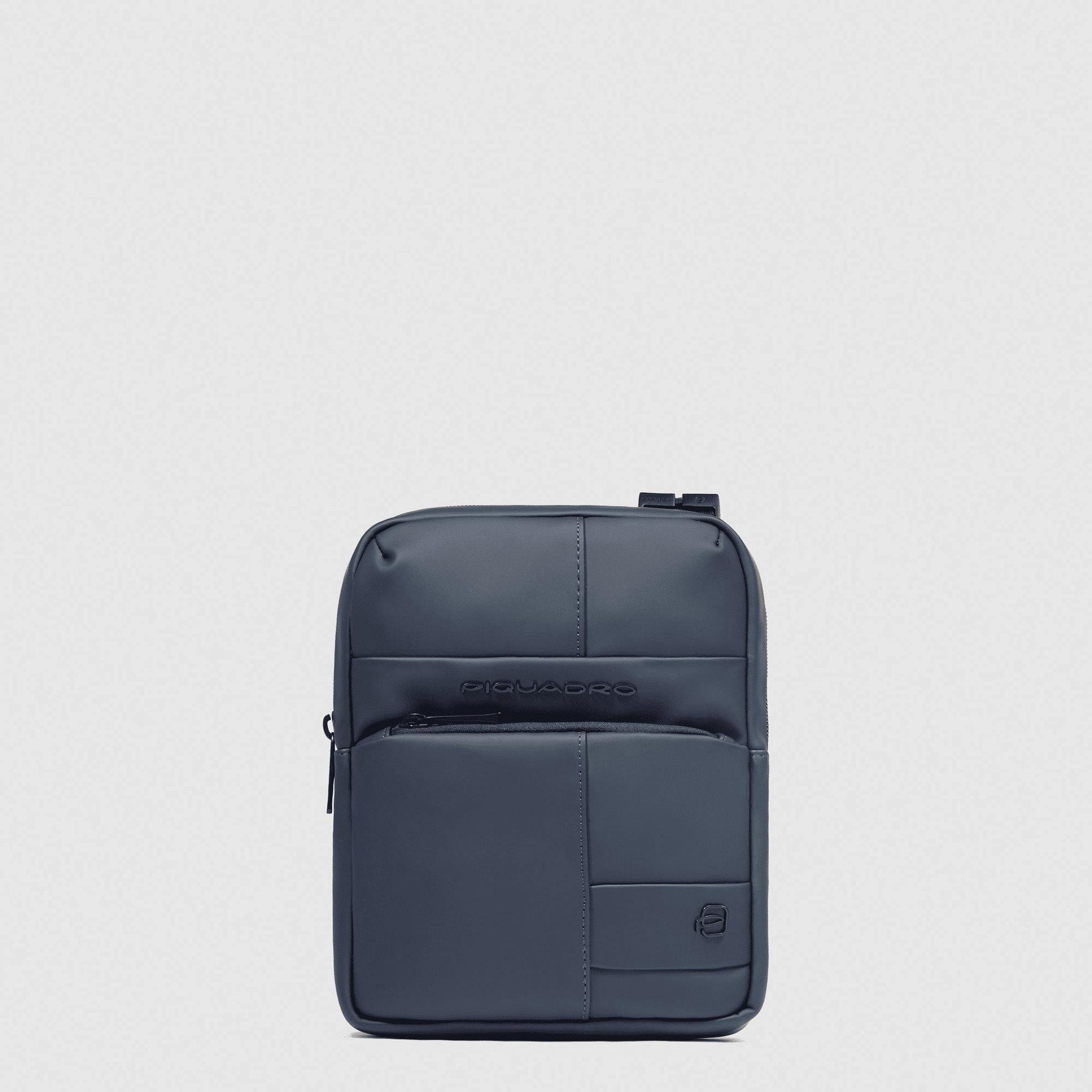 PIQUADRO Borsello organizzato con scomparto porta iPad®mini Blu 