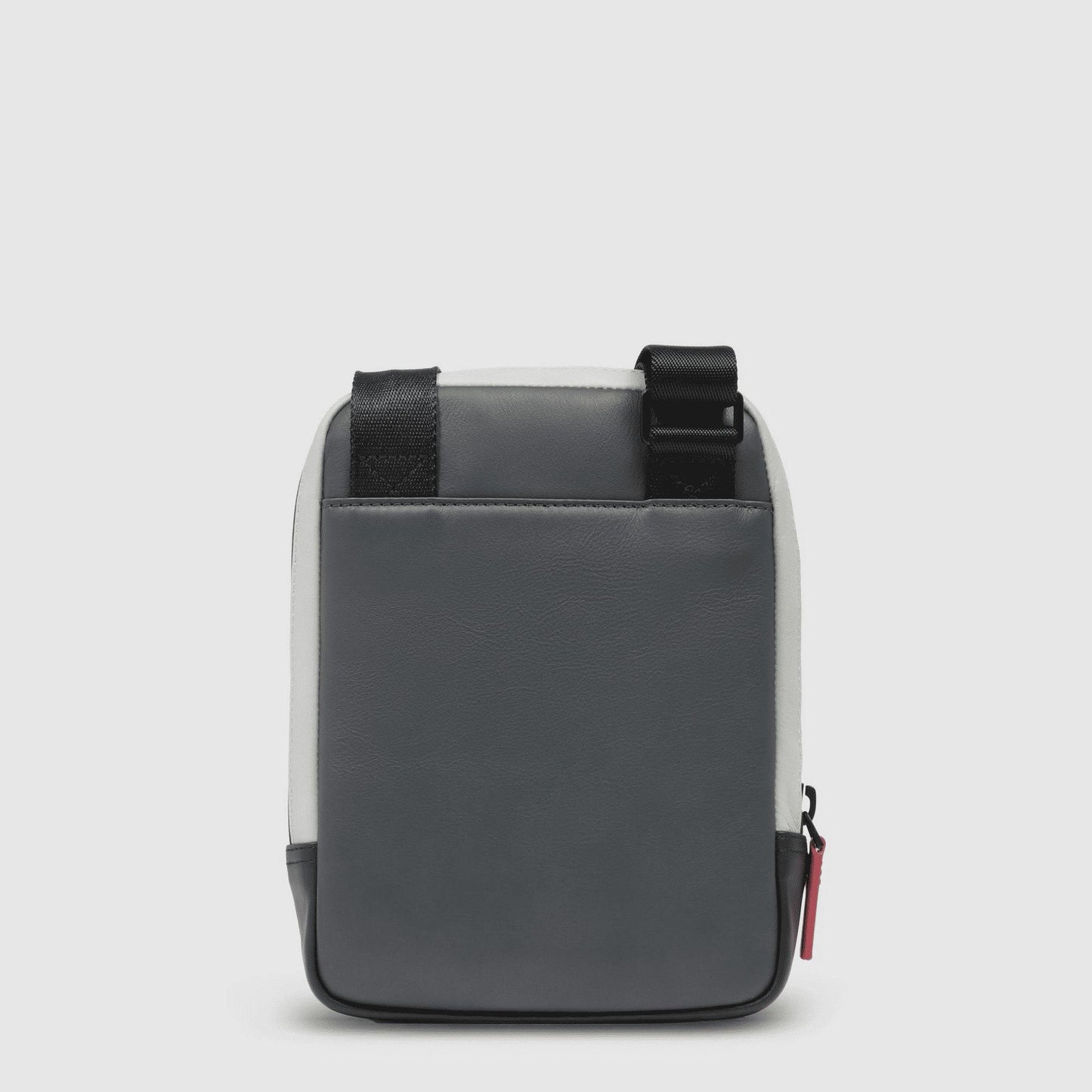 PIQUADRO Borsello uomo in pelle Nero/grigio 