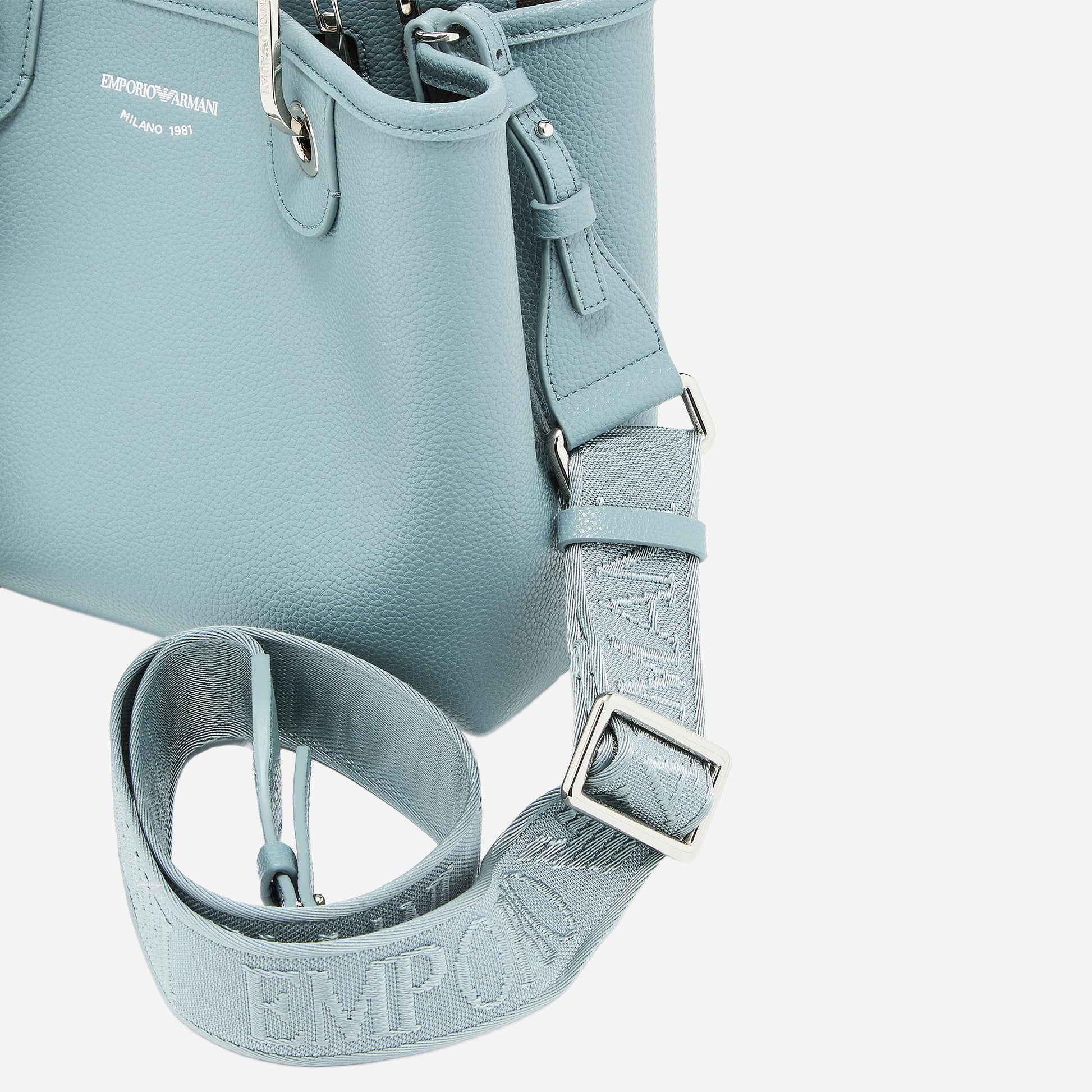 Emporio Armani SHOPPING BAG POLVERE/MOKA 