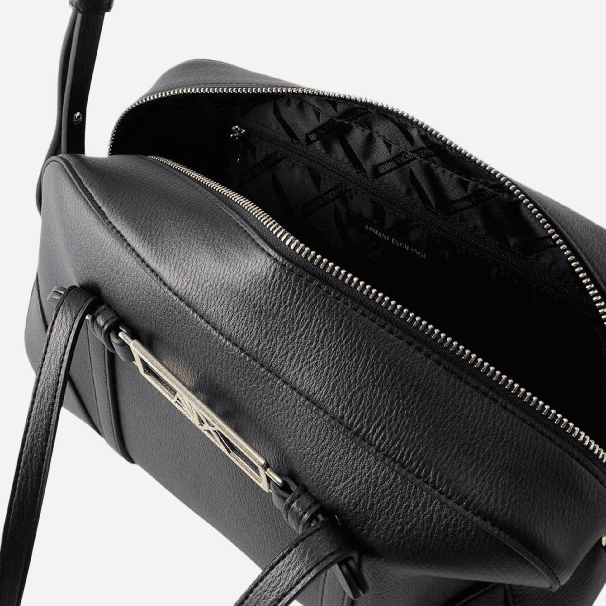 ARMANI EXCHANGE Borsa piccola a mano ecopelle BLACK 