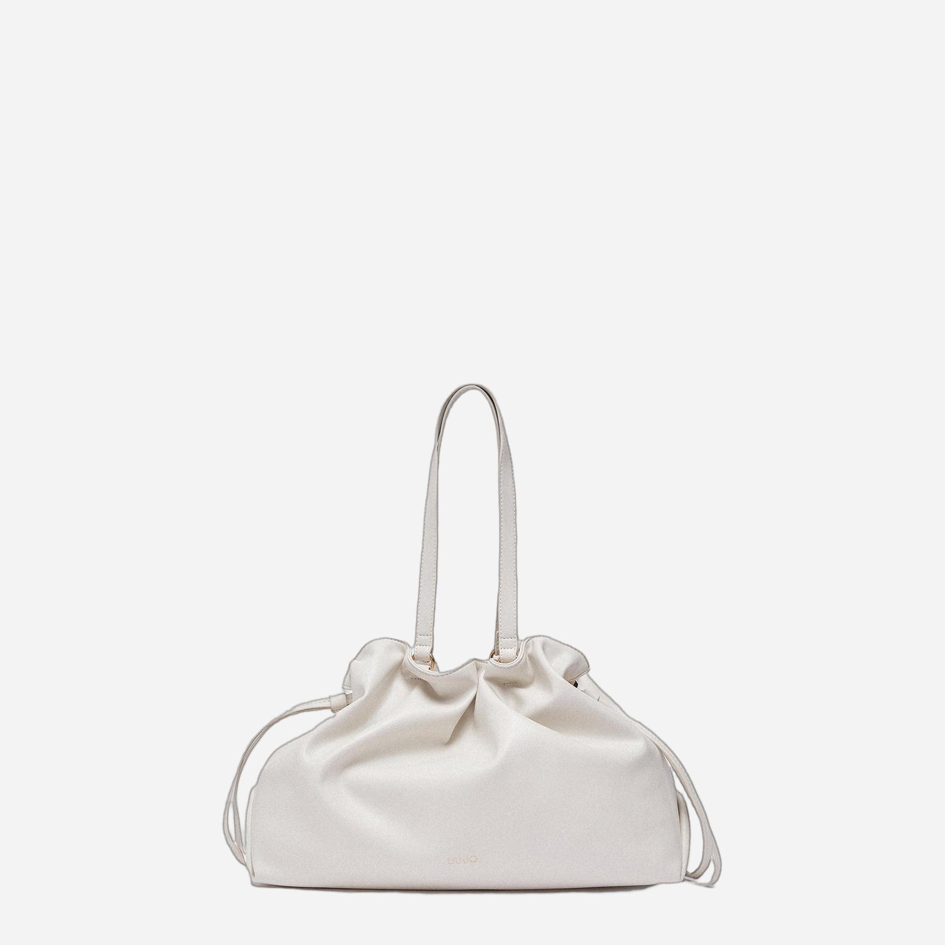 LIU JO Borsa a spalla Riccy grande CREAM 