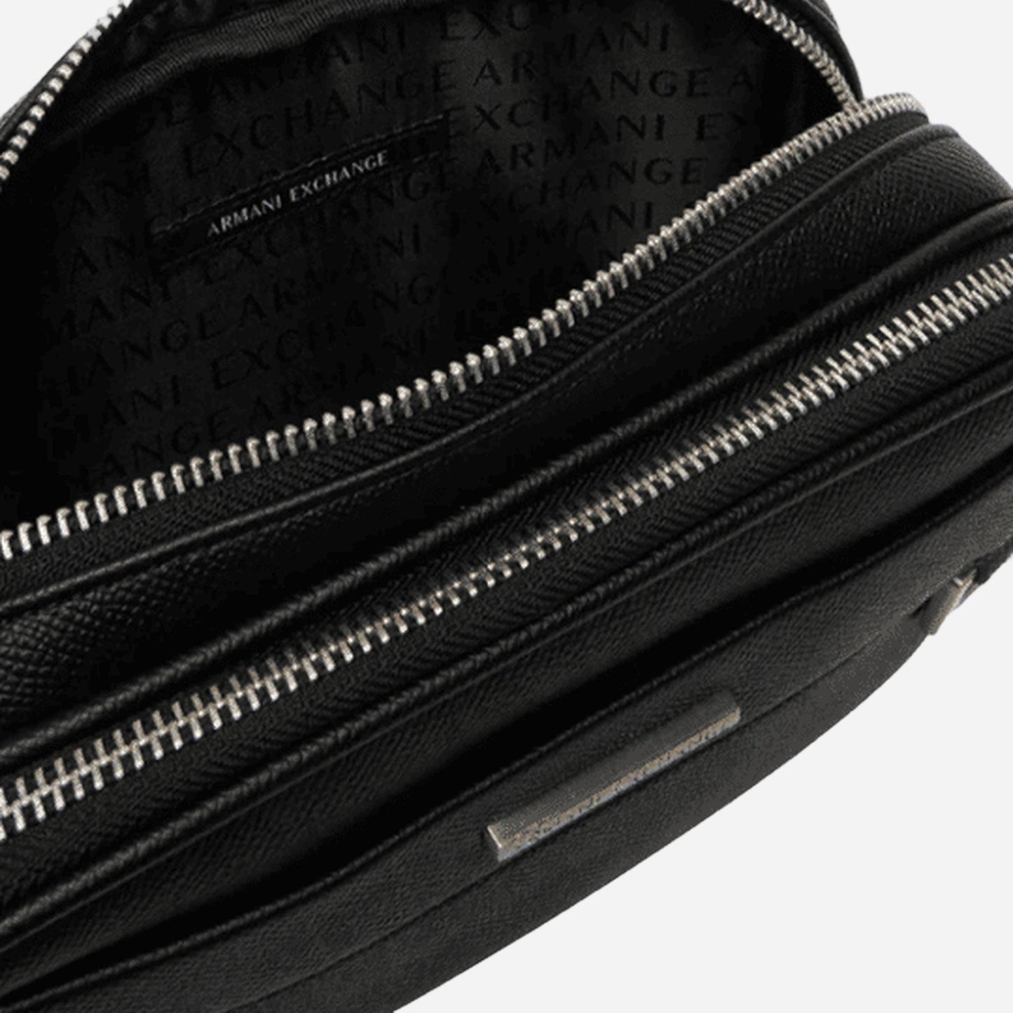ARMANI EXCHANGE Marsupio zip resistente BLACK 
