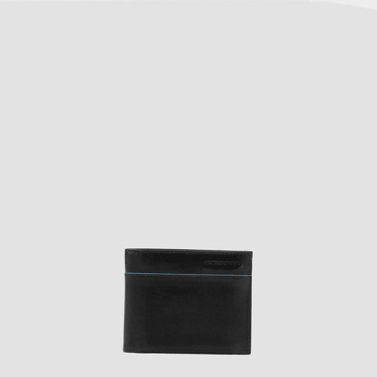 PIQUADRO Portafoglio uomo con porta documenti rimovibile Blu 