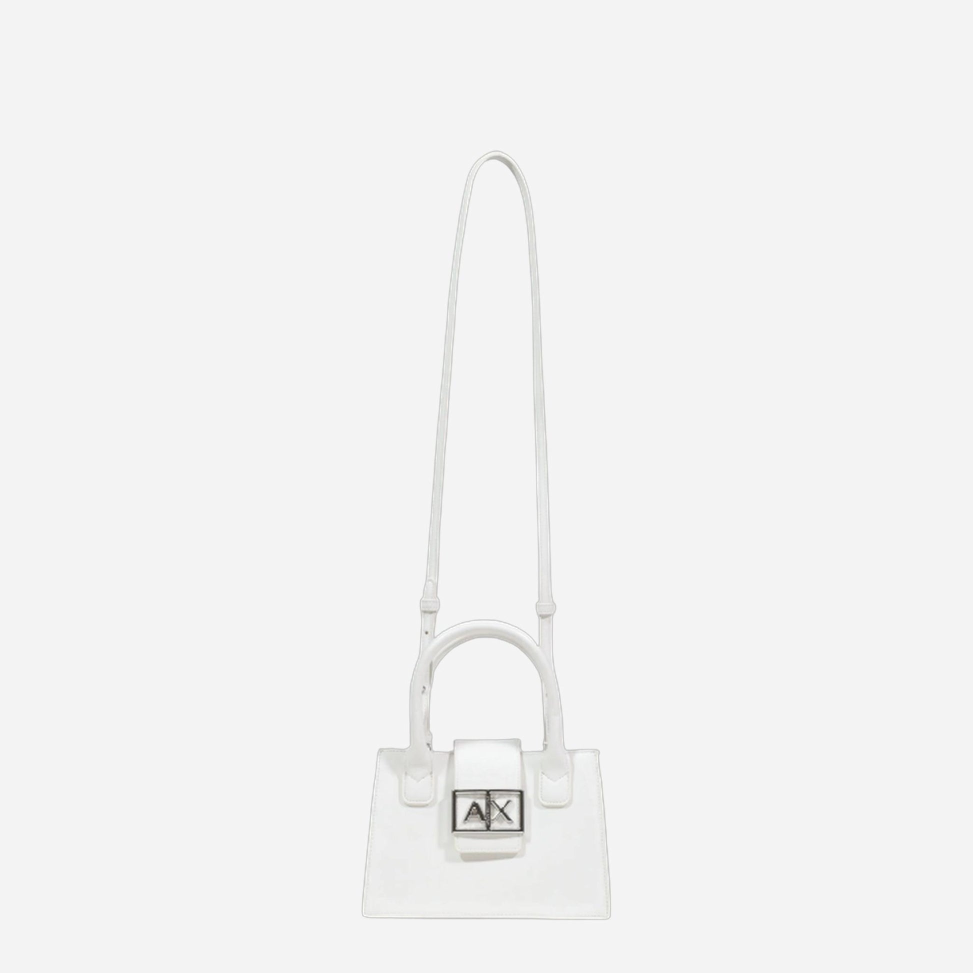 ARMANI EXCHANGE Borsa piccola a tracolla Off White 