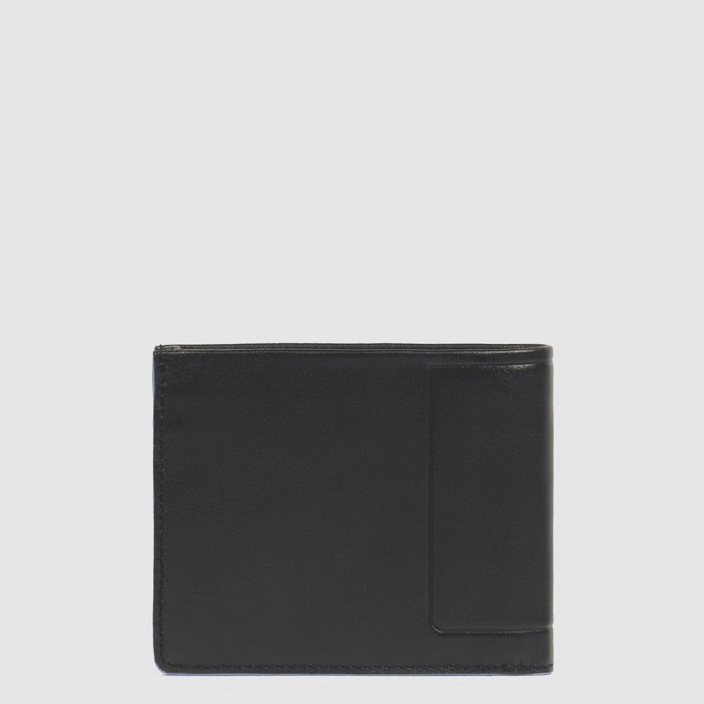 PIQUADRO Portafoglio uomo  in pelle con  porta monete Nero 