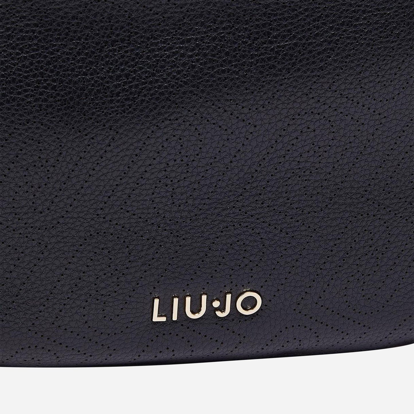 LIU JO Borsa hobo grande laserata BLACK 
