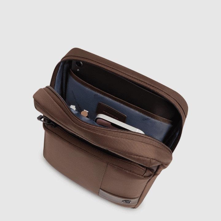 PIQUADRO Borsello uomo porta iPad® marrone 2 
