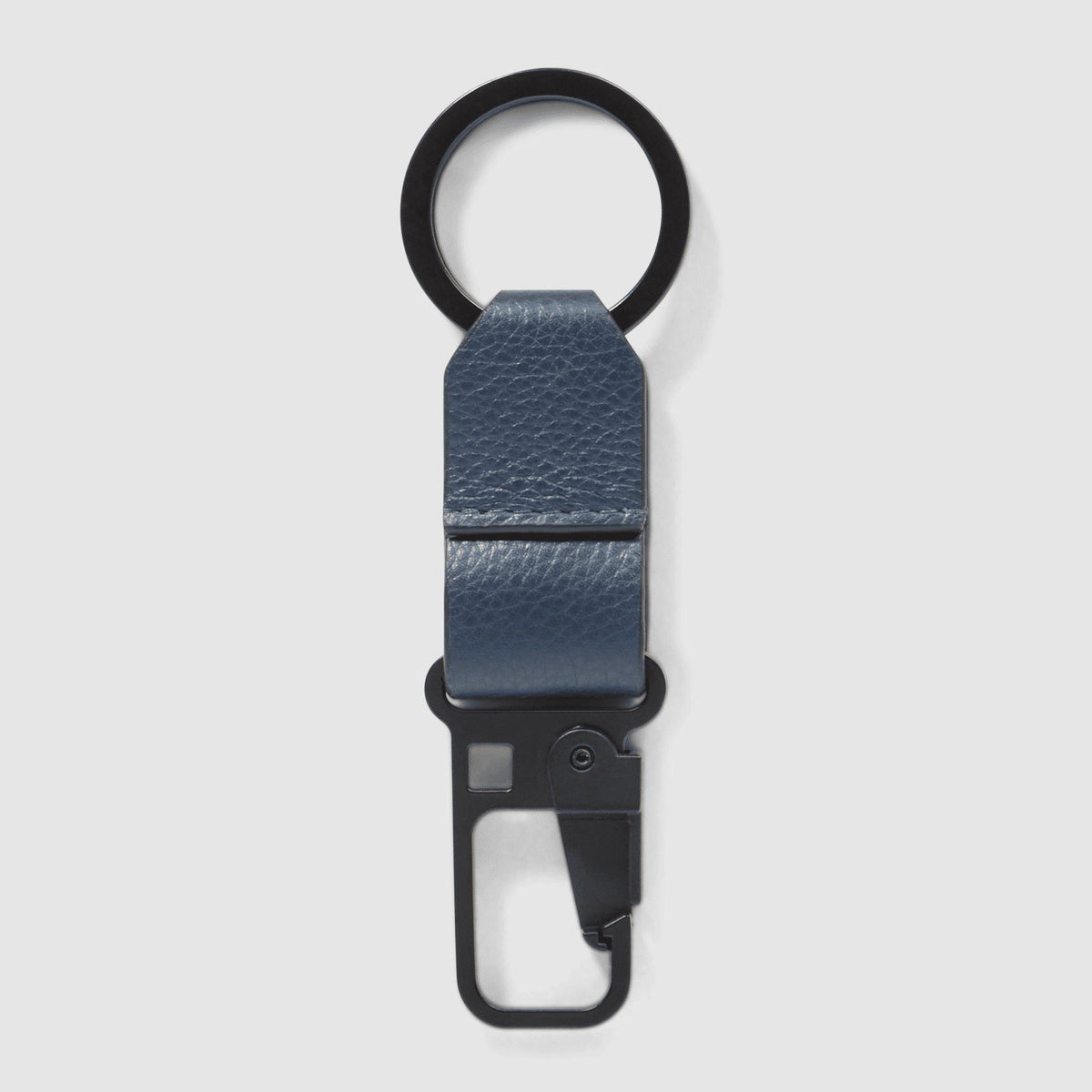 PIQUADRO Portachiavi in pelle Blu 