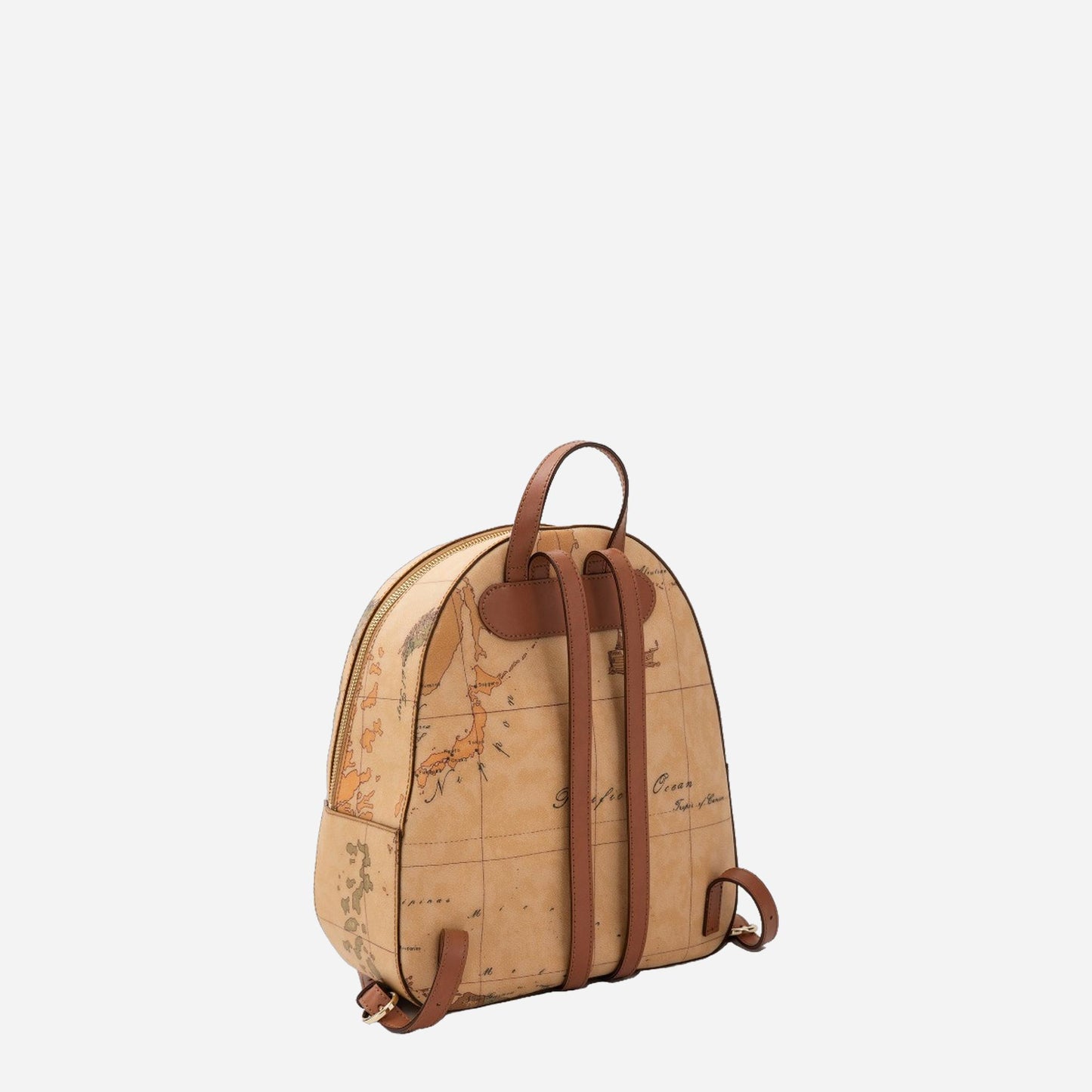 ALVIERO MARTINI Geo Classic zaino con inserti frontali in pelle Geo Classic 