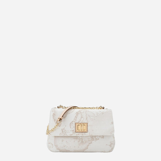 ALVIERO MARTINI Geo White tracolla con patta Geo White 