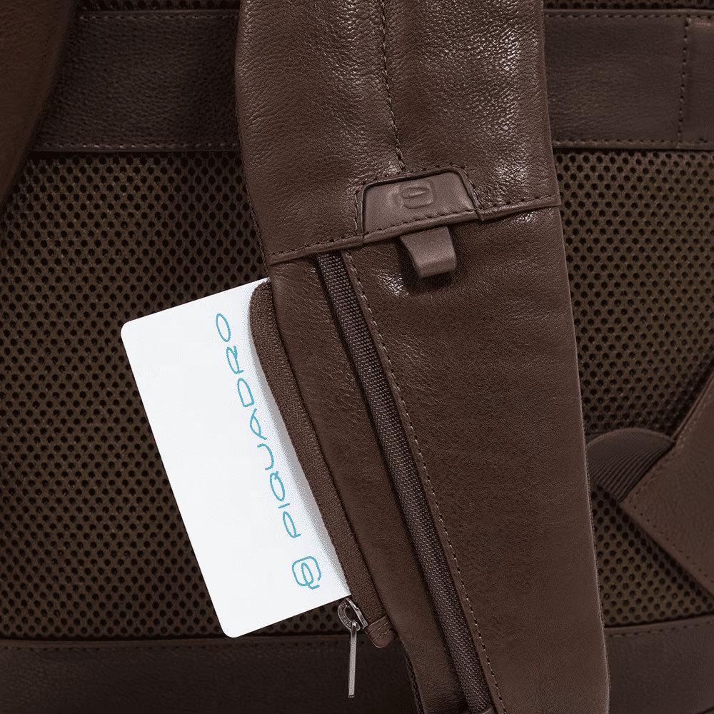 PIQUADRO Zaino porta PC e porta iPad® Blu 