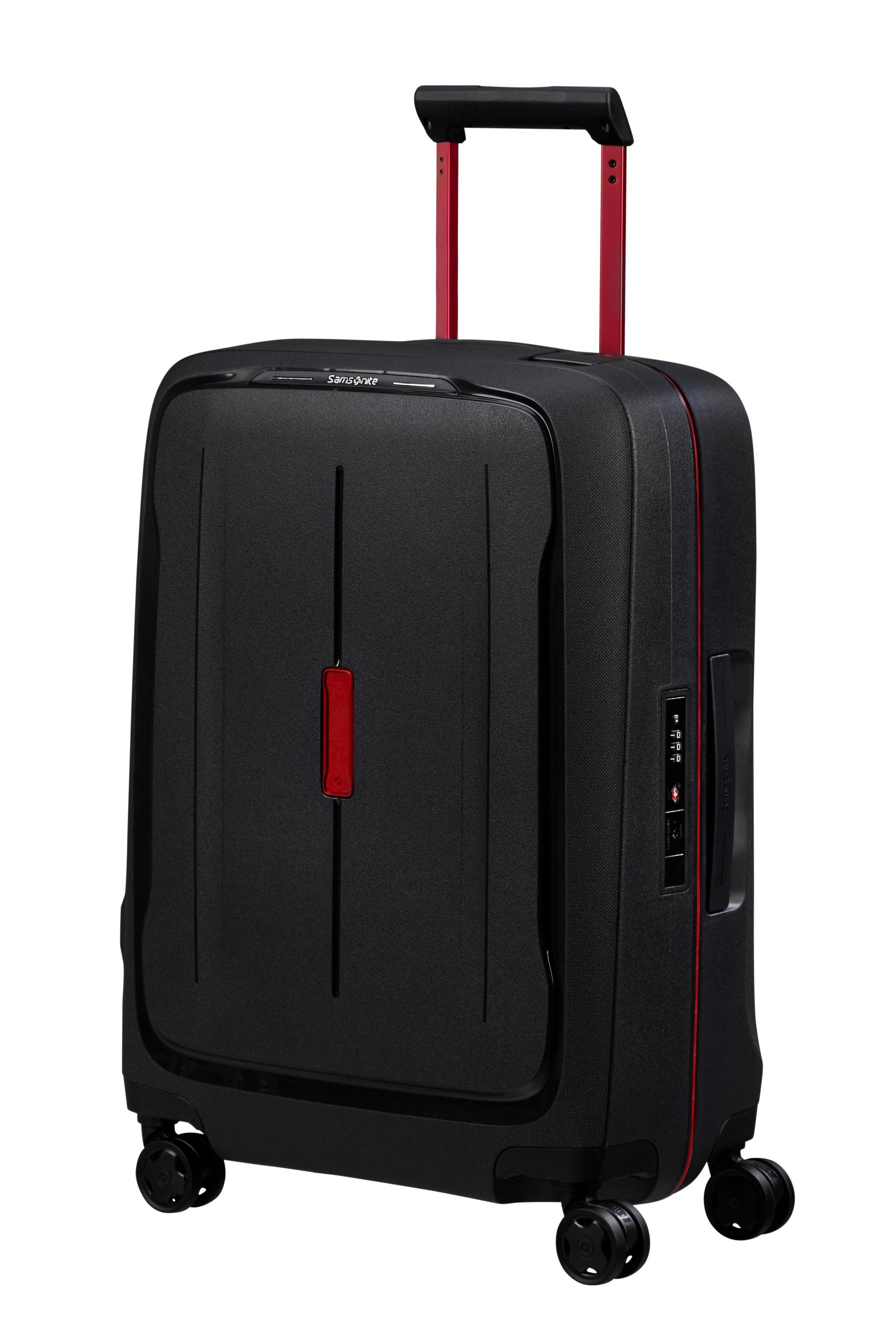Samsonite ESSENS Trolley Cabina CHARCOAL/RED 