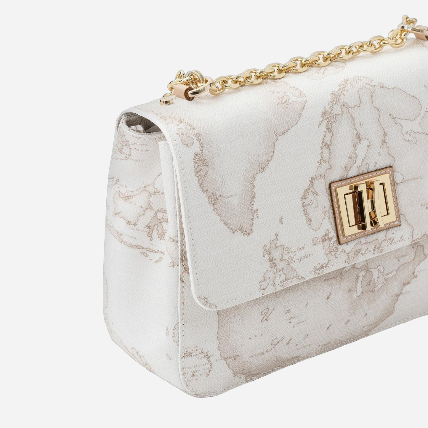 ALVIERO MARTINI Geo White tracolla con patta Geo White 