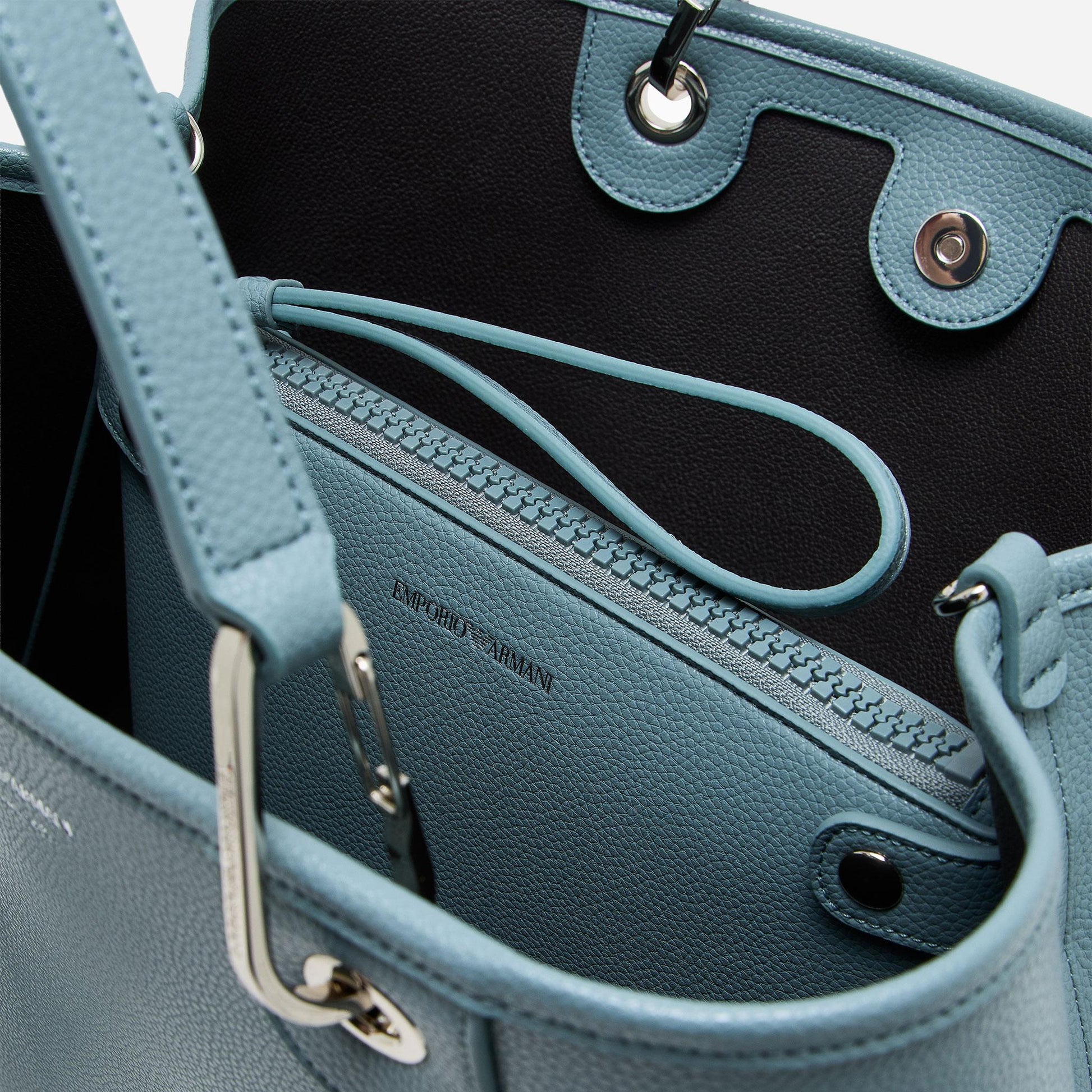 Emporio Armani SHOPPING BAG POLVERE/MOKA 