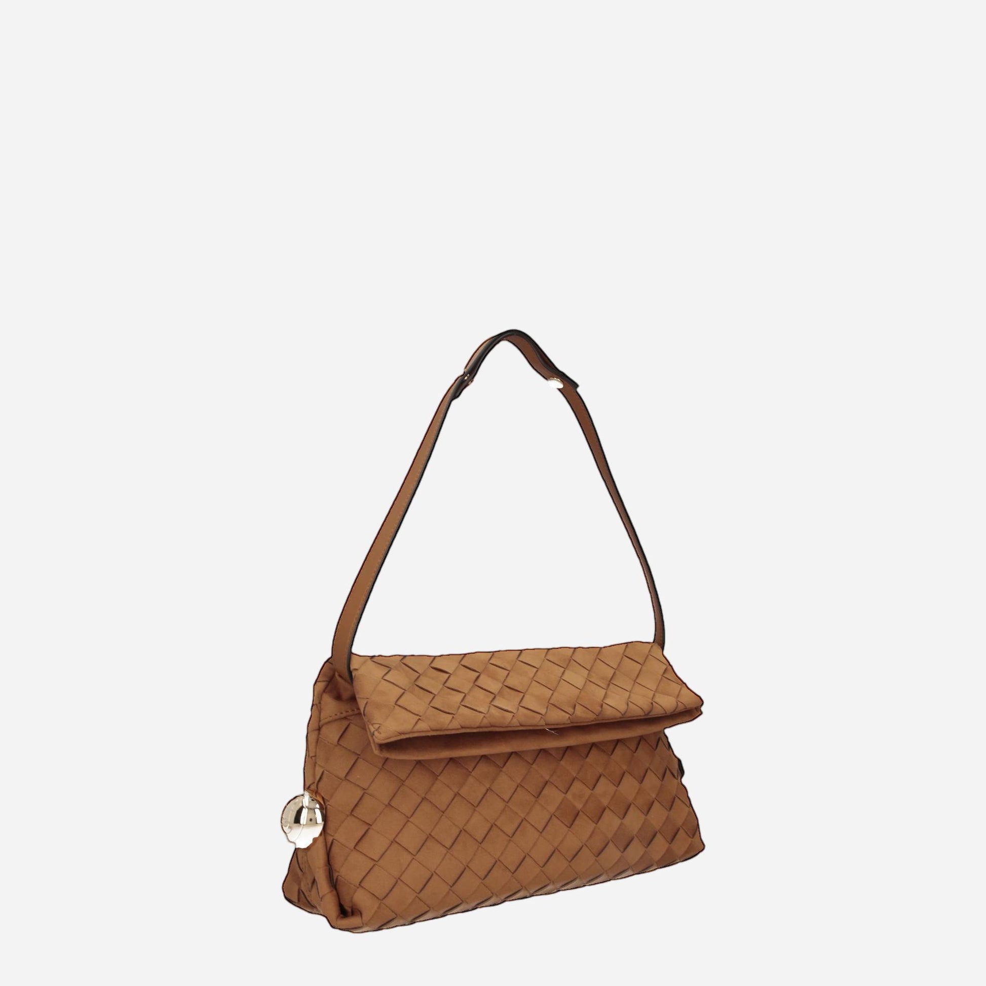 LIU JO Borsa Riccy media intrecciata Sequoia 