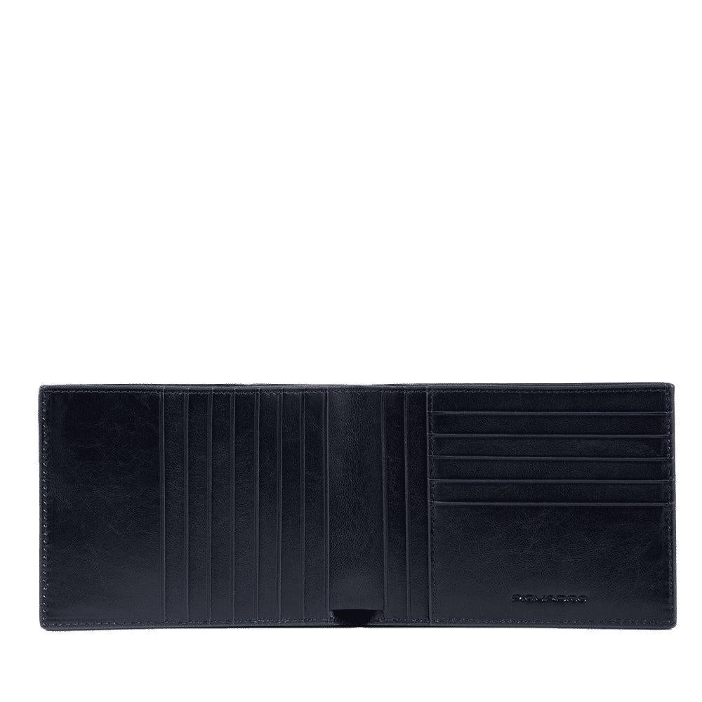 PIQUADRO Portafoglio uomo pelle,12 porta carte di credito Blu 