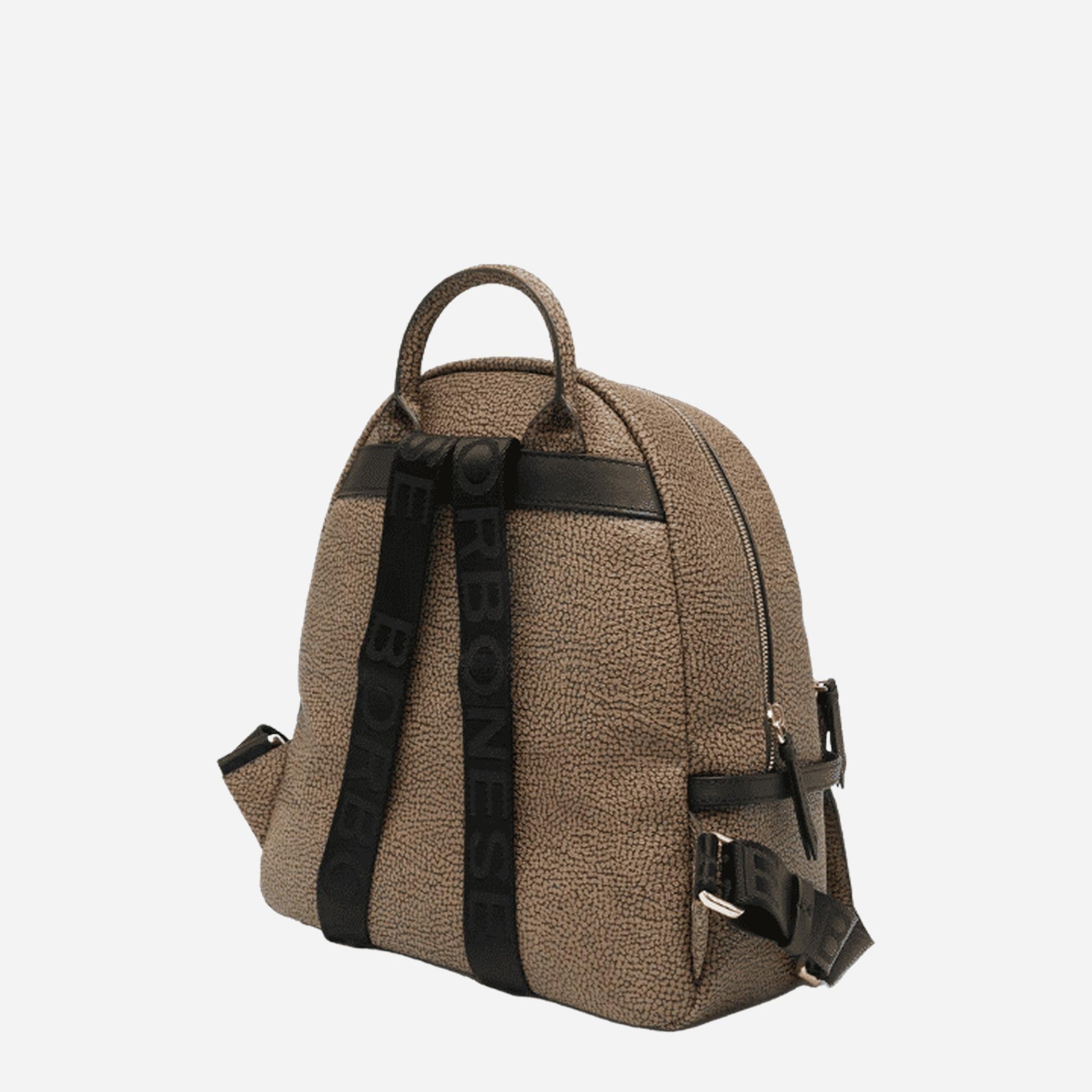 borbonese Gemini zaino medium OP NATURALE/NERO 