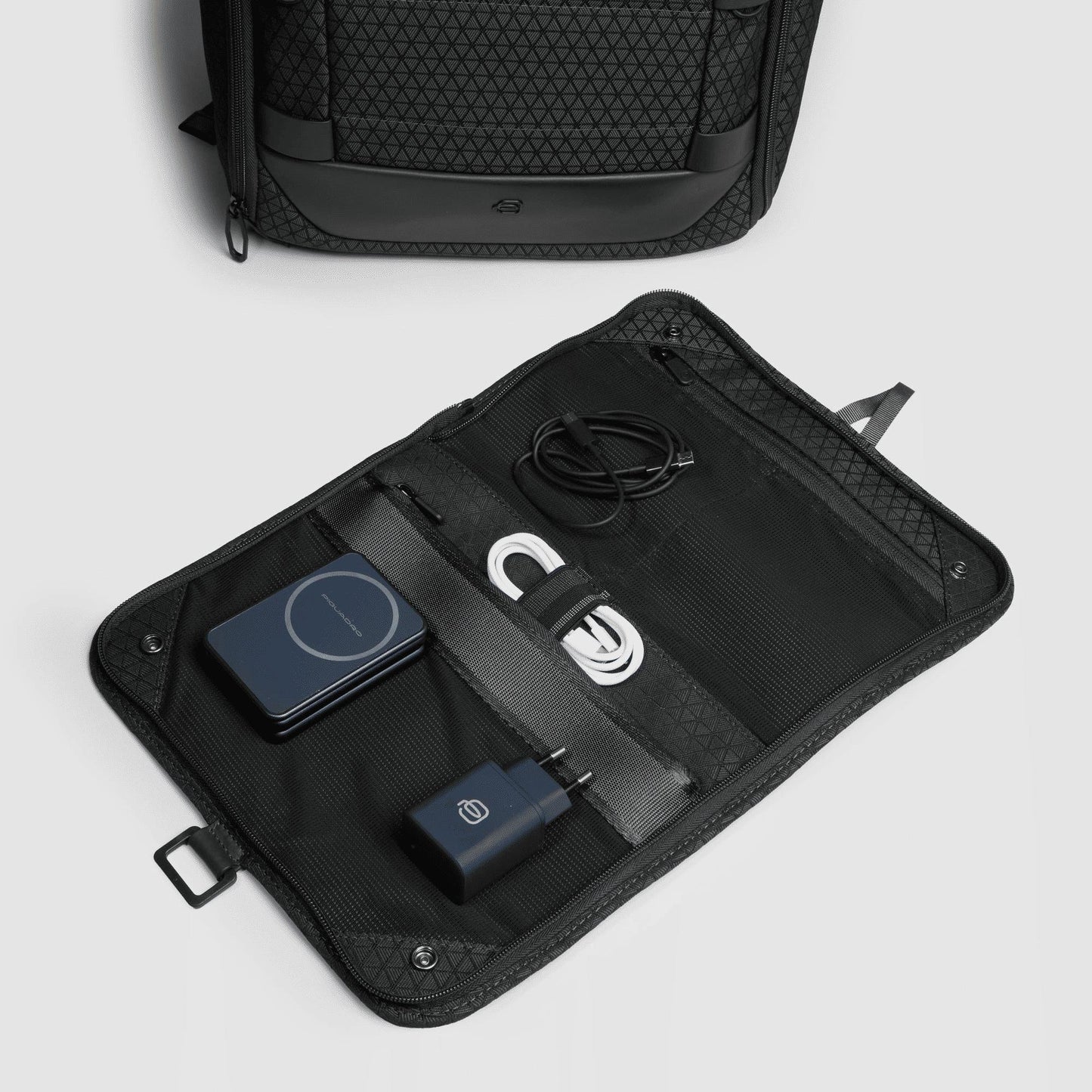 PIQUADRO Zaino da viaggio modulare porta pc e iPad® Nero 