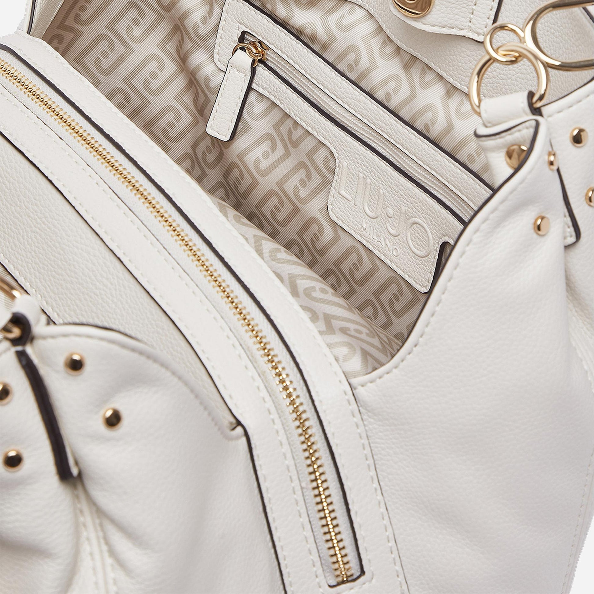 LIU JO Borsa a spalla media CREAM 