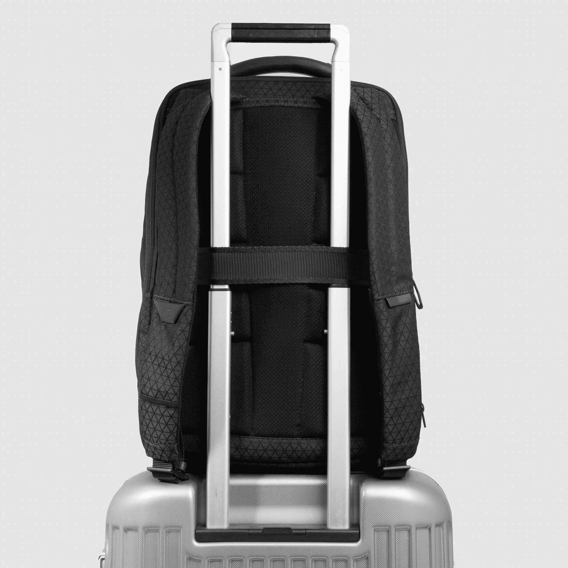 PIQUADRO Zaino da viaggio modulare porta pc e iPad® Nero 