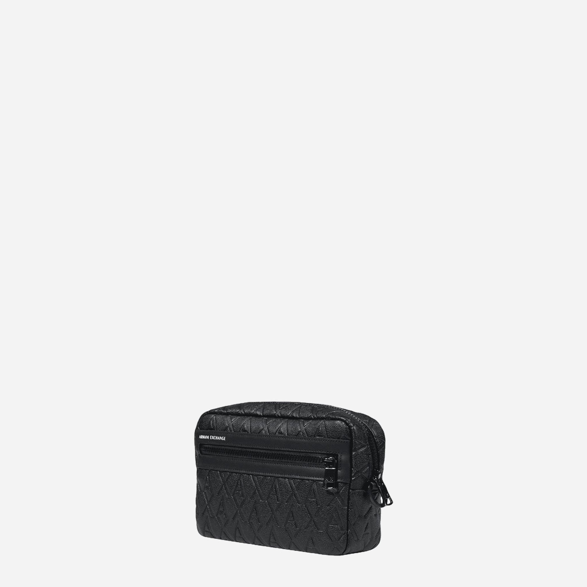 ARMANI EXCHANGE beauty case uomo BLACK 