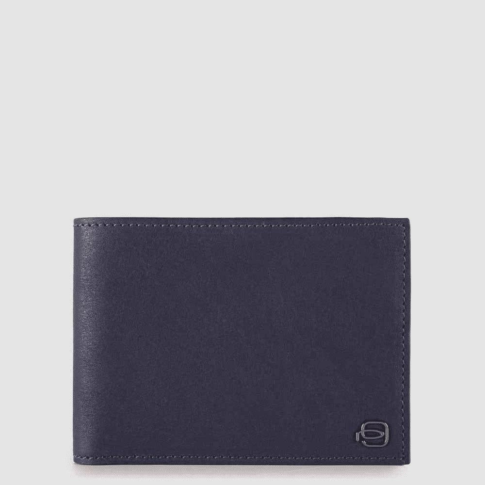 PIQUADRO Portafoglio uomo con porta monete Blu 