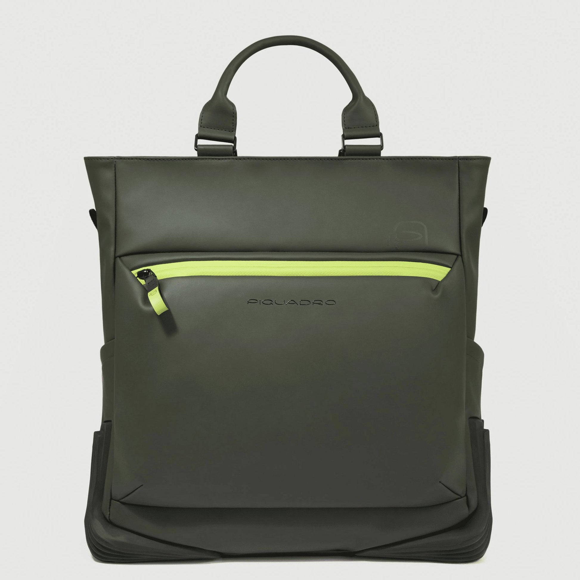 PIQUADRO Tote bag in tessuto Verde 