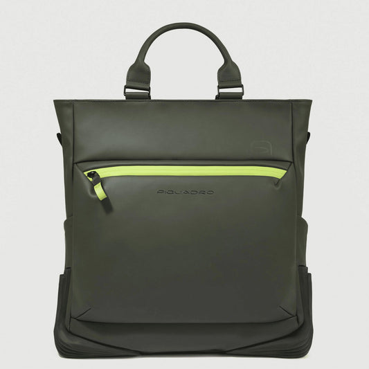PIQUADRO Tote bag in tessuto Verde 