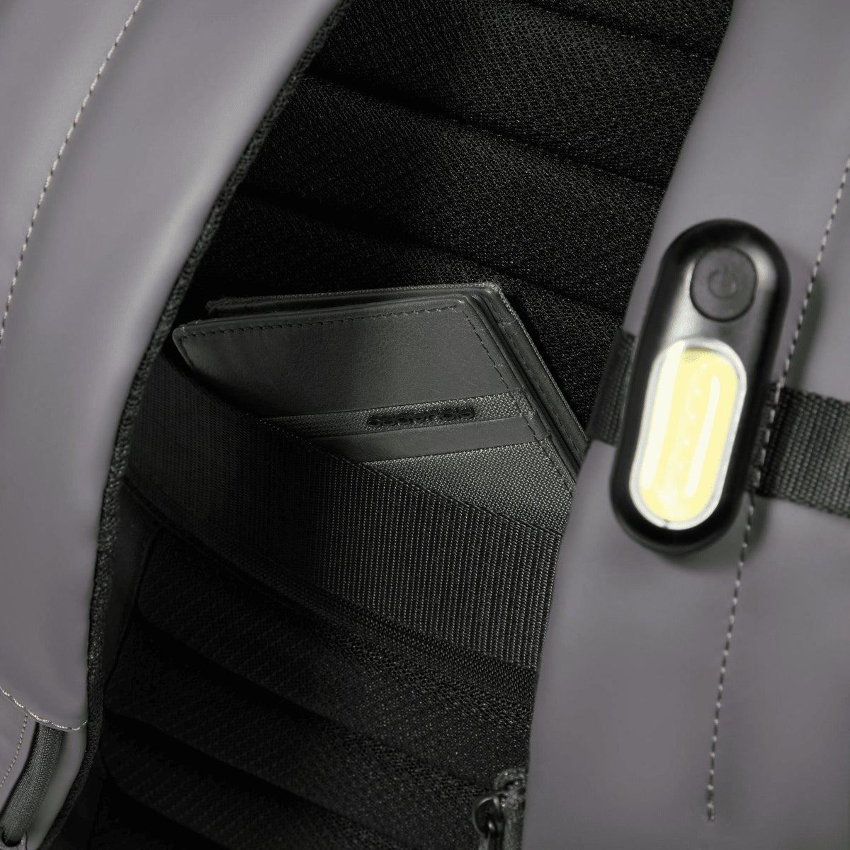 PIQUADRO Zaino roll-top per PC e iPad® Grigio 