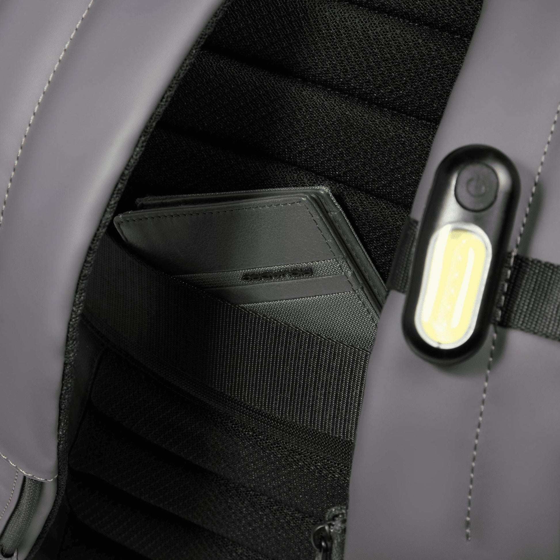 PIQUADRO Zaino roll-top per PC e iPad® Grigio 