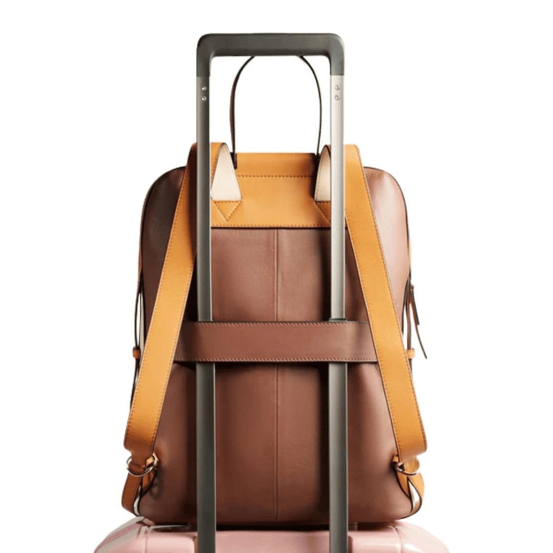 PIQUADRO Zaino donna porta pc e porta iPad® Marrone/beige 