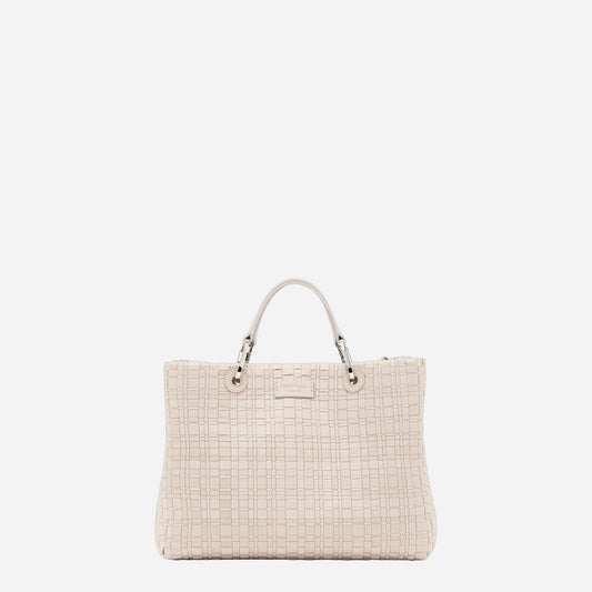 Emporio Armani SHOPPING BAG VISONE 