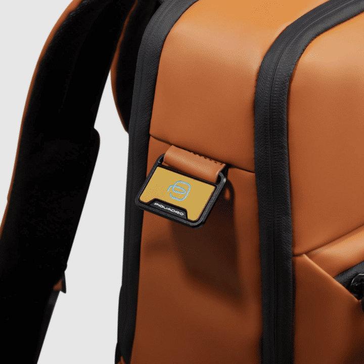 PIQUADRO Zaino per computer e iPad® Cuoio 