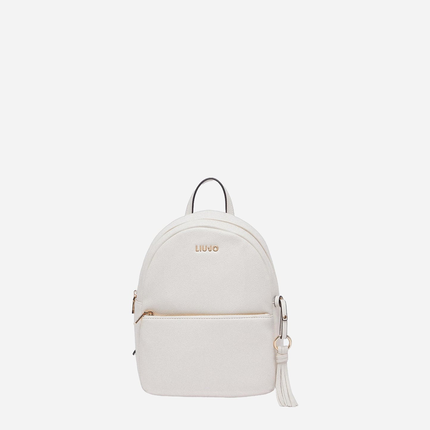 LIU JO Zaino medio con charm CREAM 