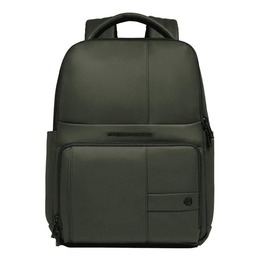 PIQUADRO Zaino uomo resistente all'acqua porta pc e iPad® Verde 
